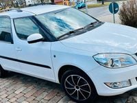 Gebraucht Skoda Roomster 85 PS (62 kW) 2012 Weiß Van / Kleinbus