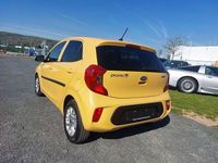 Gebraucht Kia Picanto DREAM-TEAM Edition 67 PS (49 kW) 2018 (b2y) honey bee yellow met. Kleinwagen