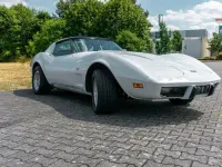 Gebraucht Corvette C3 210 PS (154 kW) 1977 Weiß Coupé