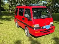 Gebraucht Subaru Libero 54 PS (39 kW) 1994 Rot Van / Kleinbus