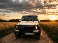 Gebraucht Mercedes G500 296 PS (217 kW) 2005 Weiß SUV