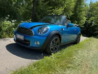Gebraucht Mini Cooper Cabriolet 122 PS (89 kW) 2011 Blau Cabrio