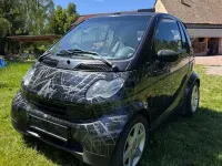 Gebraucht Smart ForTwo Cabrio Pure 41 PS (30 kW) 2003 Schwarz Cabrio