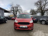 Gebraucht Ford Tourneo Courier Titanium 101 PS (74 kW) 2017 Rot Van / Kleinbus