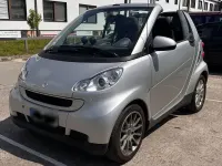 Gebraucht Smart ForTwo Cabrio Passion 71 PS (52 kW) 2008 Silber Cabrio