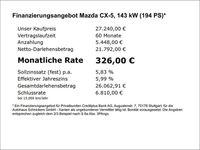 Gebraucht Mazda CX-5 Ad'Vantage 194 PS (142 kW) 2021 Schwarz SUV