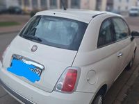 Gebraucht Fiat 500 Lounge 69 PS (50 kW) 2012 Weiß Kleinwagen