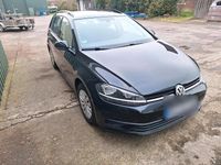 Gebraucht VW Golf VII 115 PS (84 kW) 2017 Schwarz Kombi