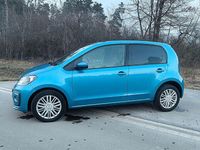 Gebraucht VW up! Highline 60 PS (44 kW) 2017 Blau Kleinwagen