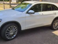 Gebraucht Mercedes GLC300 AMG line Plus 245 PS (180 kW) 2022 Weiß SUV
