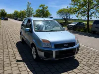 Gebraucht Ford Fusion 80 PS (58 kW) 2007 Blau Kleinwagen
