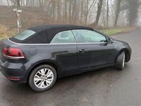 Gebraucht VW Golf Cabriolet Life 122 PS (89 kW) 2013 Schwarz Cabrio