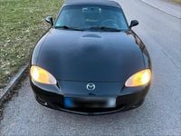 Gebraucht Mazda MX5 110 PS (80 kW) 2002 Schwarz Cabrio