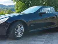 Gebraucht Mercedes SLK200 163 PS (119 kW) 2004 Schwarz Cabrio