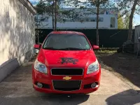 Gebraucht Chevrolet Aveo 90 PS (66 kW) 2010 Rot Kleinwagen