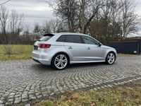 Gebraucht Audi A3 Sportback S-Line 110 PS (80 kW) 2015 Silber Kleinwagen