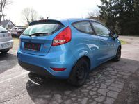 Gebraucht Ford Fiesta Trend 82 PS (60 kW) 2009 Blau Kleinwagen