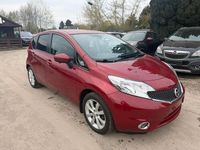 Gebraucht Nissan Note Acenta+ 98 PS (72 kW) 2016 Rot Kleinwagen
