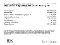 gebraucht BMW 540 xDr Tou M Sport HUD RFK LiCoPro Memory 18''