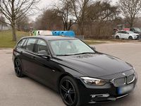 Gebraucht BMW 316 116 PS (85 kW) 2014 Schwarz Kombi