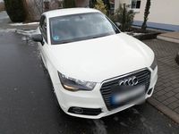 Gebraucht Audi A1 Attraction 86 PS (63 kW) 2010 Weiß Kleinwagen