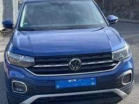 Gebraucht VW T-Cross Move 95 PS (69 kW) 2023 Blau SUV