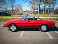 Gebraucht Alfa Romeo Spider Veloce 126 PS (92 kW) 1980 Rot Cabrio