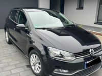 Gebraucht VW Polo LOUNGE 60 PS (44 kW) 2015 Schwarz Limousine