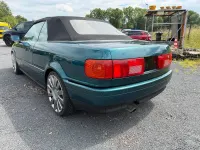 Gebraucht Audi Cabriolet 133 PS (97 kW) 1992 Grün Cabrio