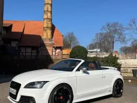 Gebraucht Audi TT Roadster Sport 272 PS (200 kW) 2008 Weiß Cabrio