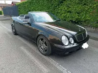 Gebraucht Mercedes CLK430 AMG 279 PS (205 kW) 2001 Schwarz Cabrio