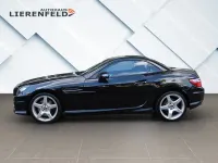 Gebraucht Mercedes SLK250 AMG line 204 PS (150 kW) 2012 Obsidianschwarz  lack Cabrio