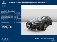 Gebraucht Audi A5 Sportback S-Line 163 PS (119 kW) 2022 Grau Kleinwagen
