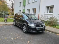 Gebraucht VW Touran Cross 170 PS (125 kW) 2008 Schwarz Van / Kleinbus