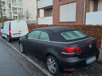 Gebraucht VW Golf Cabriolet 105 PS (77 kW) 2012 Schwarz Cabrio