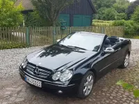 Gebraucht Mercedes CLK240 Elegance 170 PS (125 kW) 2004 Schwarz Cabrio