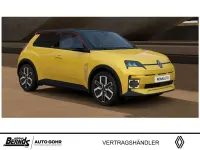 Neu Renault 5 E-Tech Komfort 110 kW (150 PS) 2026 Pop yellow! metallic, dach bla Kleinwagen