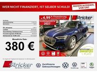 Gebraucht Audi e-tron Advanced Plus 300 kW (408 PS) 2022 Navarrablau metallic (metallic) SUV