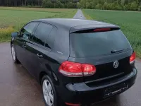 Gebraucht VW Golf VI Team 105 PS (77 kW) 2011 Schwarz Kleinwagen