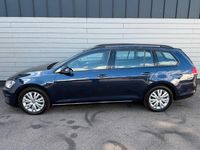 Second-hand VW Golf VII Trendline 110 CP (80 kW) 2015 Albastru Break