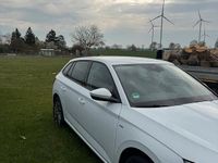 Gebraucht Skoda Scala 110 PS (80 kW) 2022 Weiß Kleinwagen