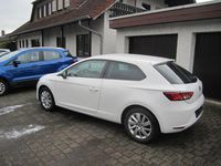 Gebraucht Seat Leon SC Reference 110 PS (80 kW) 2016 Weiß Kleinwagen