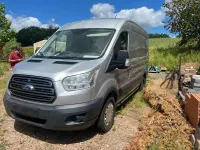 Gebraucht Ford Transit 125 PS (91 kW) 2015 Silber Van / Kleinbus