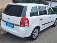 Gebraucht Opel Zafira Selection 116 PS (85 kW) 2009 Weiß Van / Kleinbus