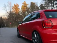 Brugt VW Polo 69 HK (50 kW) 2010 Rød Hatchback