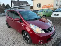 Gebraucht Nissan Note I-Way 90 PS (66 kW) 2012 Rot Kleinwagen