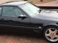 Second-hand Mercedes SL320 Edition 224 CP (164 kW) 2000 Negru Cabrio