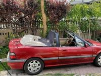 Gebraucht Rover 216 122 PS (89 kW) 1994 Rot Cabrio
