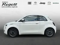 Gebraucht Fiat 500e Icon 86 kW (118 PS) 2022 Arktis weiß) (weiss Kleinwagen