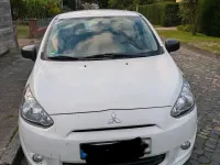 Gebraucht Mitsubishi Space Star 71 PS (52 kW) 2015 Weiß Kleinwagen